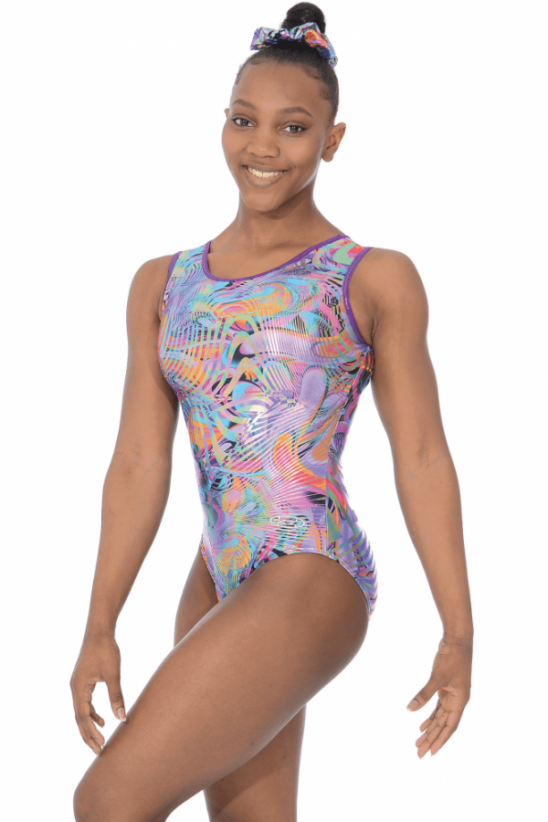 Papaya Bold Leotard